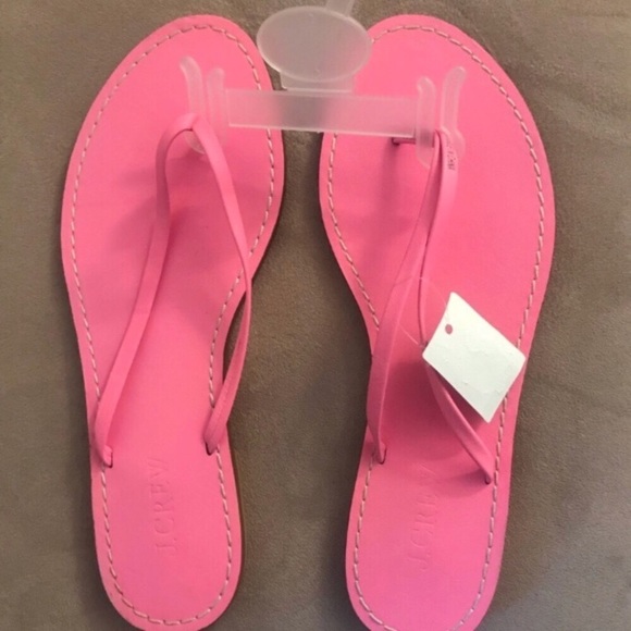 J crew hot pink flip flops - Picture 5 of 5